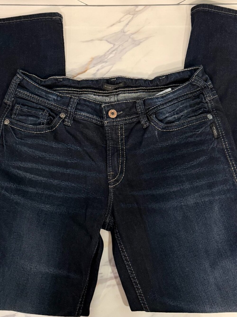 ✨ Silver Jeans Co. Suki Slim Bootcut Jeans Curvy Mid-Rise ✨ 0027
